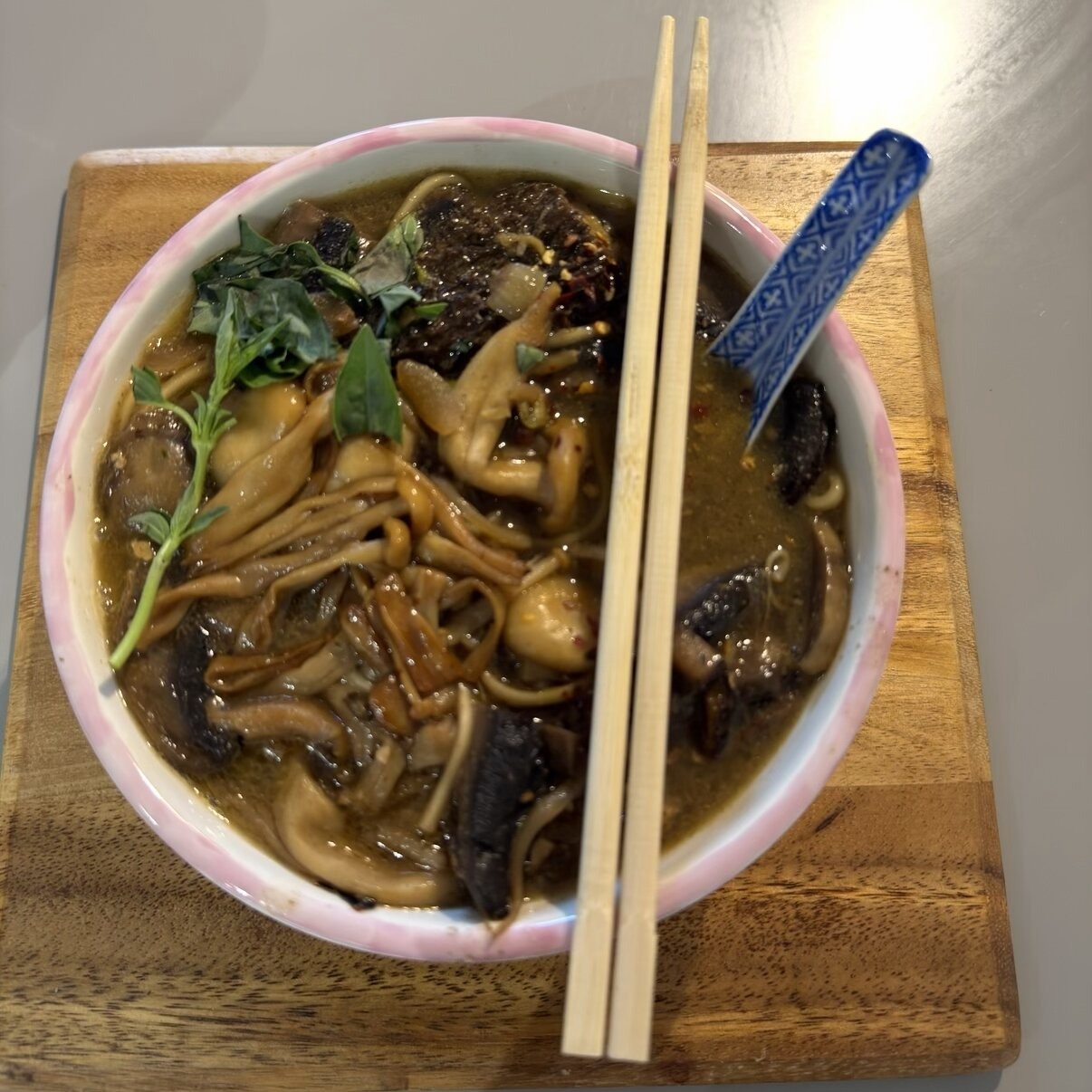 Summer Oyster Mushrooms used in Ramen