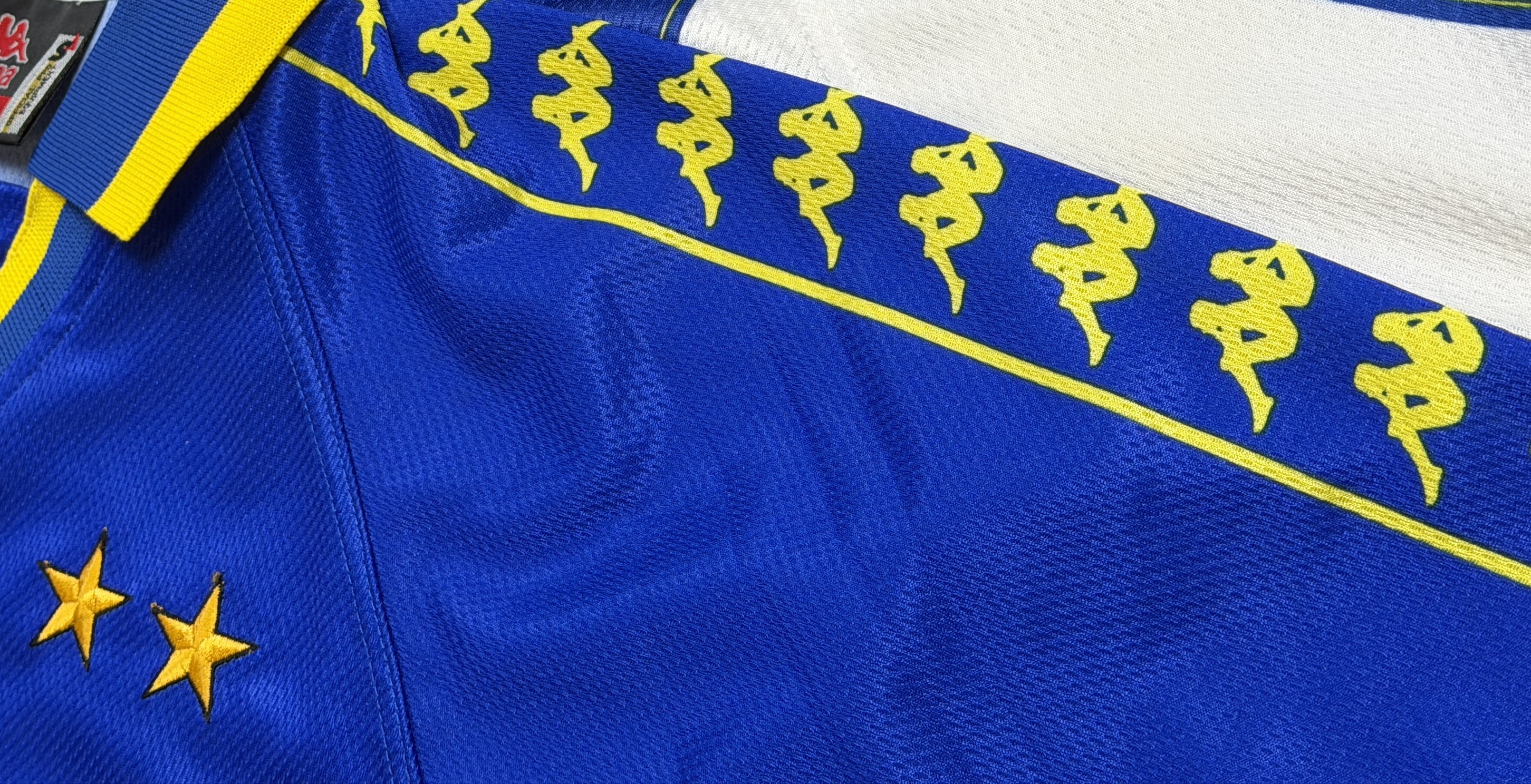 Vintage Kappa Omini and Banda detailing from the TopBinz collection