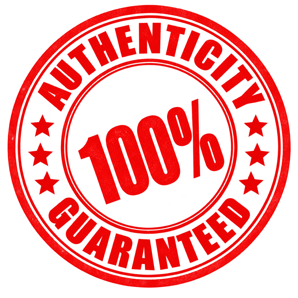 100% Authenticity Guaranteed
